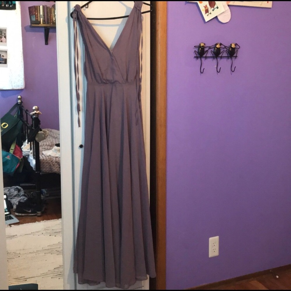Purple dress